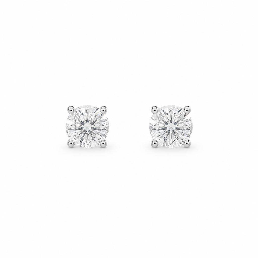 1ct Stud Earrings