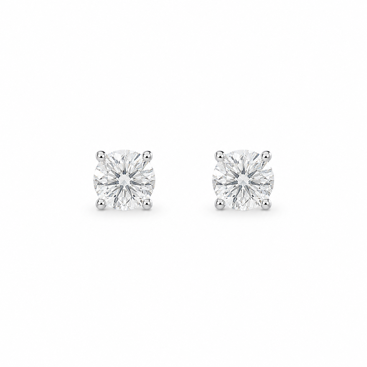 1ct Stud Earrings