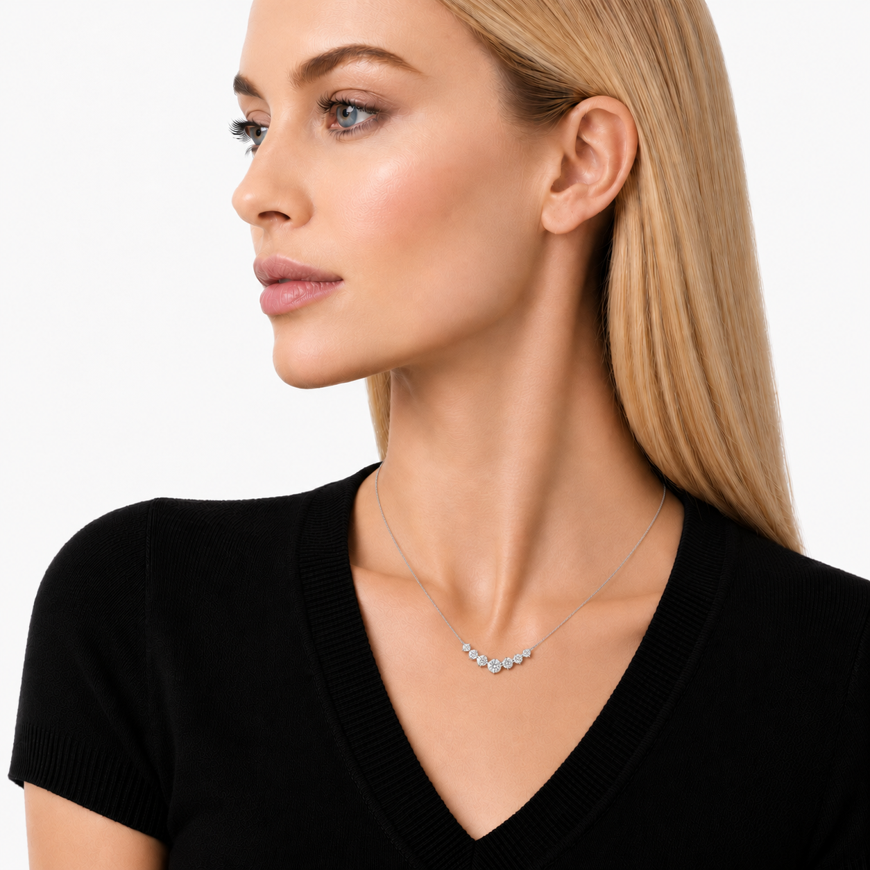7 Stone Necklace