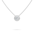 1ct Bezel Necklace