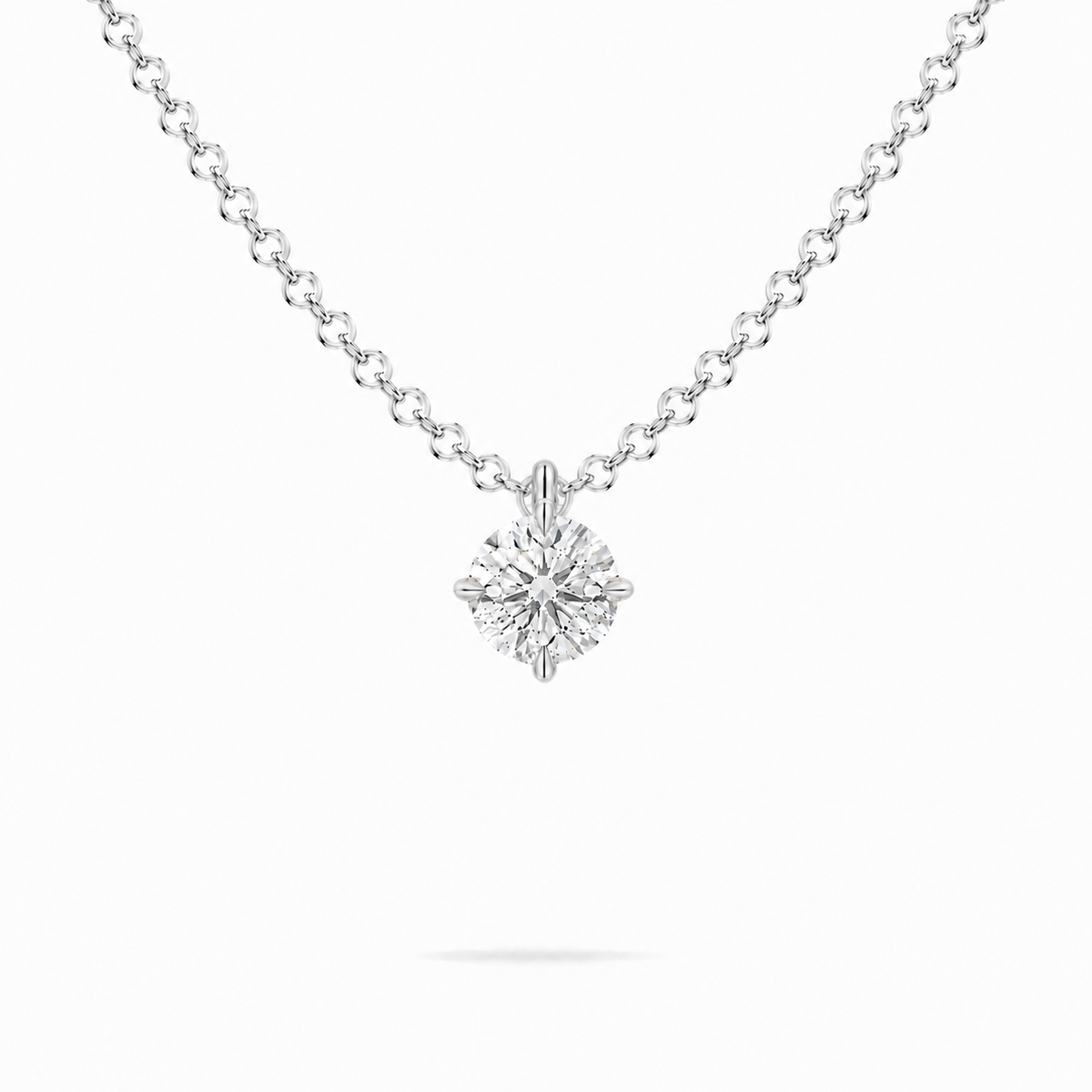 0.5ct Solitaire Necklace