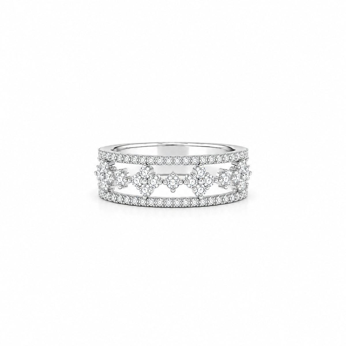 Floral Band Ring