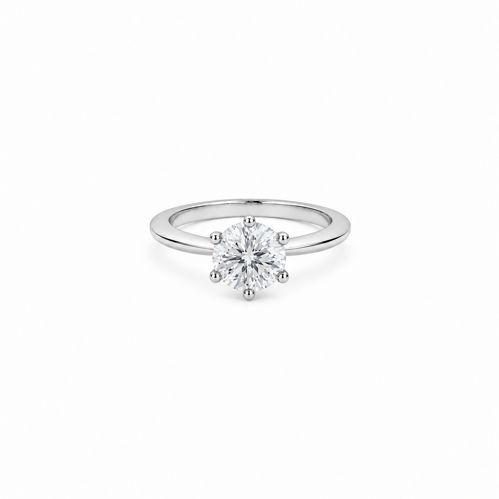 2ct Classic Solitaire Ring