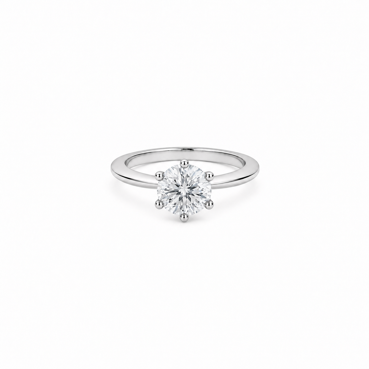 2ct Classic Solitaire Ring