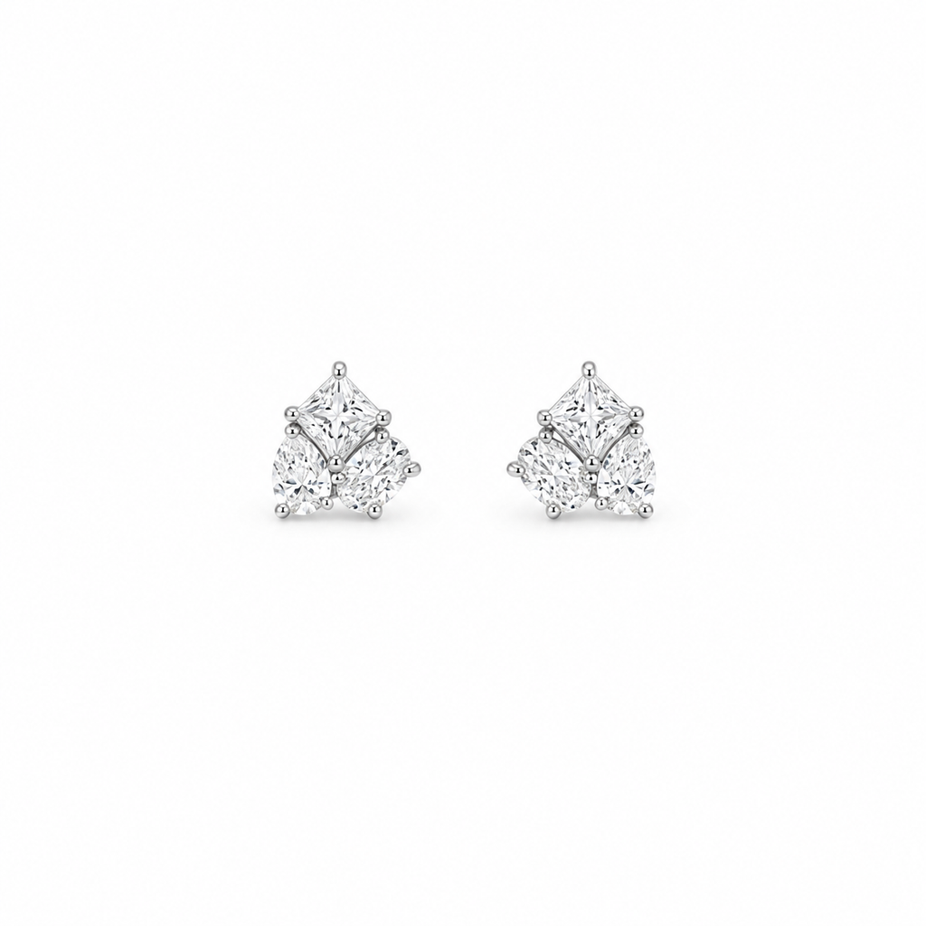Trio Stud Earrings