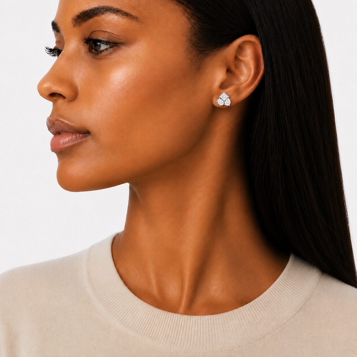 Trio Stud Earrings