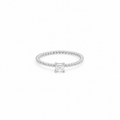 Princess Cut Stacking Ring
